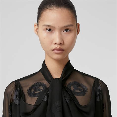 burberry horse blouse|burberry silk sleeveless top.